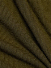 Load image into Gallery viewer, Rib Ruched Sleeve Henley
