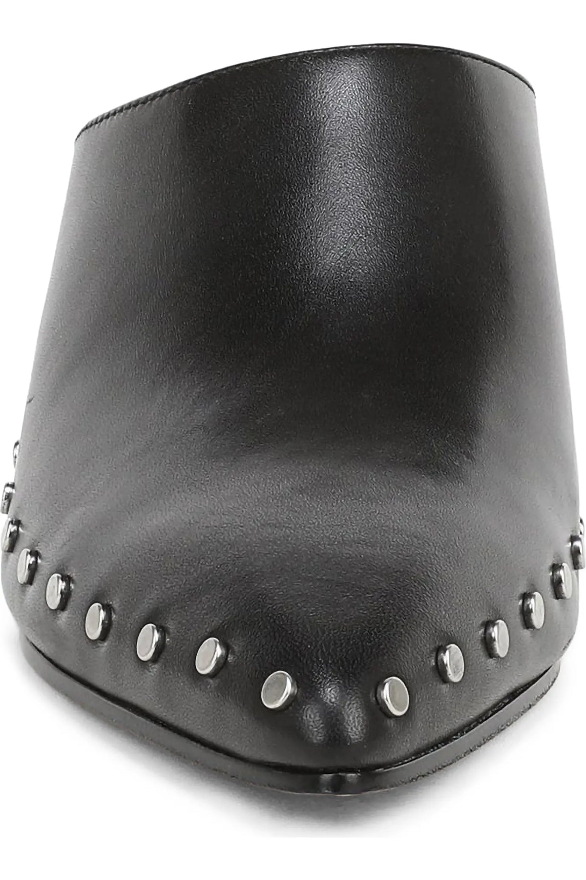 August Studded Leather Clog/Mule