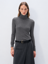Load image into Gallery viewer, Superfine Merino Fitted Turtleneck
