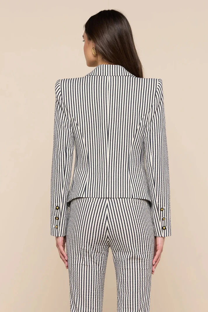 Misa Seersucker Blazer