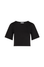 Load image into Gallery viewer, Ponte Knit Short Sleeve Top
