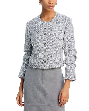 Piera Ruched Sleeve Jacket