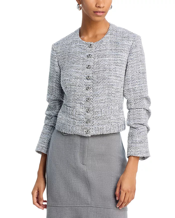 Piera Ruched Sleeve Jacket