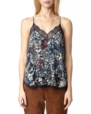 Christy Soft Butterflies Top