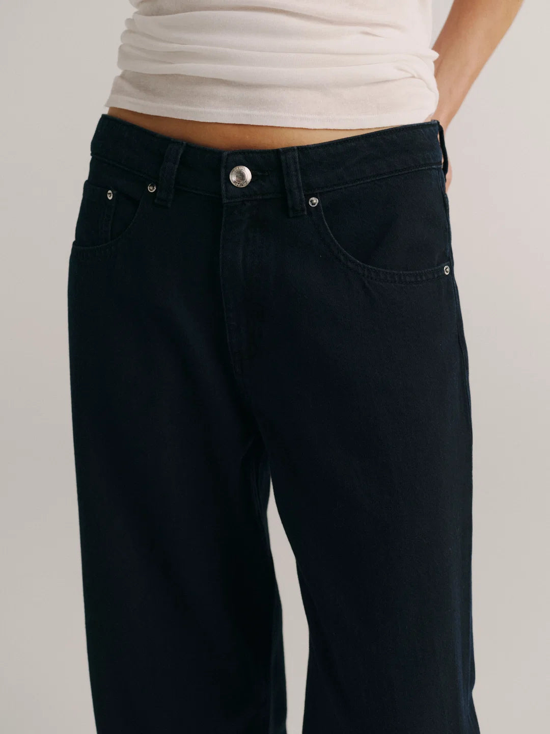 Alex Baggy Wide Leg Mid-Rise 32" Jeans