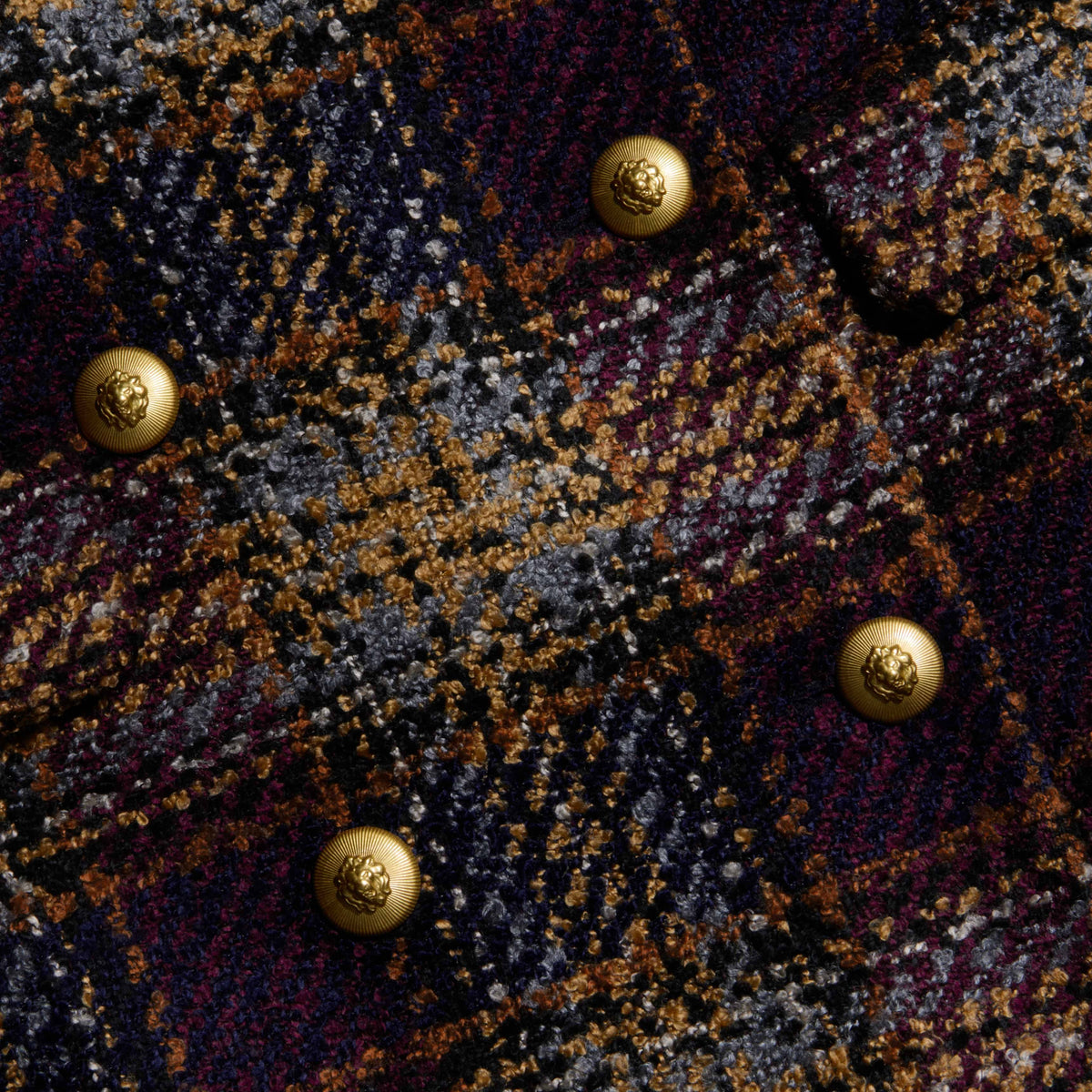 Kolina Tweed Long Coat