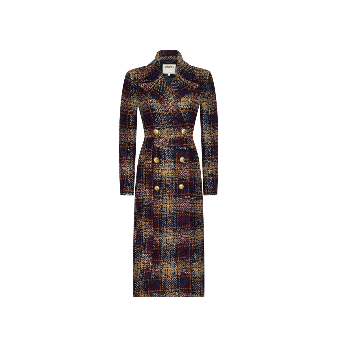 Kolina Tweed Long Coat