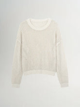 Load image into Gallery viewer, Women&#39;s Linen Openwork Sweater
