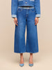 Bronte Cropped Wide-Leg Jean