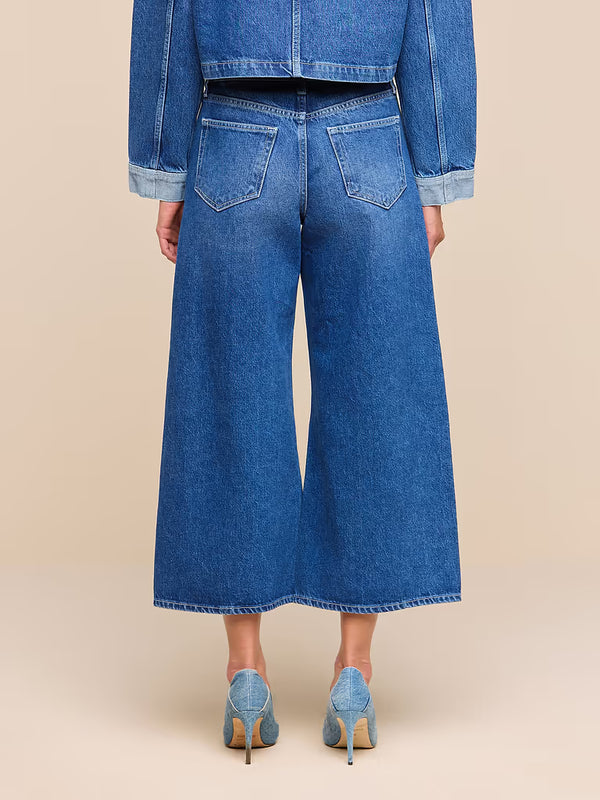 Bronte Cropped Wide-Leg Jean