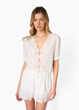 Load image into Gallery viewer, Junie Cotton Plaid Top
