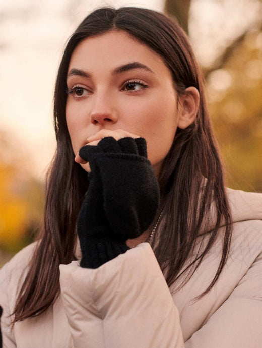 Cashmere Pop Top Glove