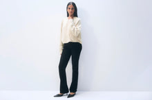 Load image into Gallery viewer, Cashmere Blend Luxe Fringe Crew
