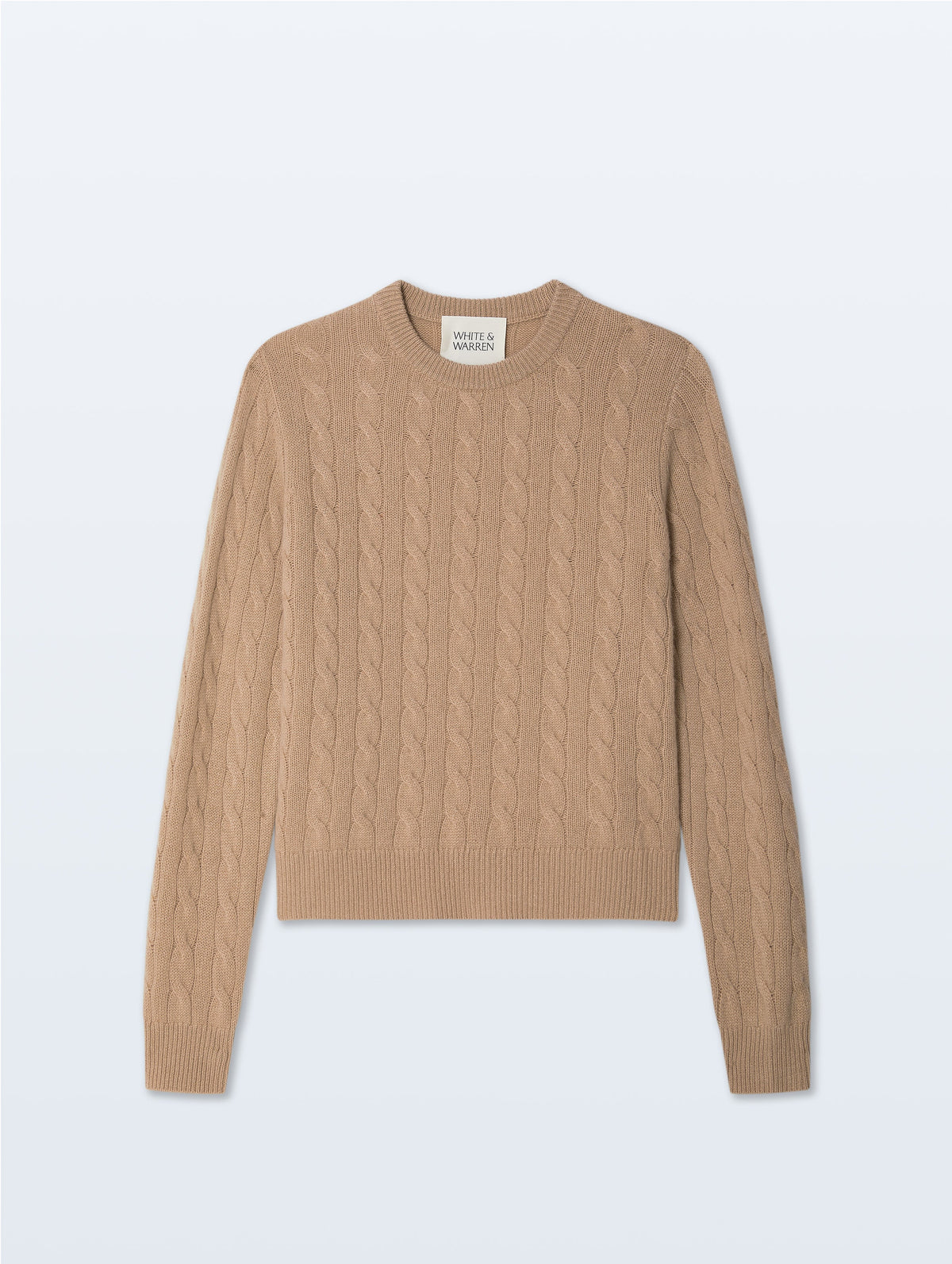 Cashmere Cable Crewneck