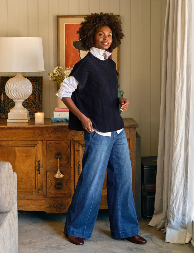 West Village Italian Wide Leg Chino