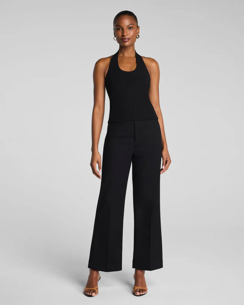 Ribbed Knit Halter Tank