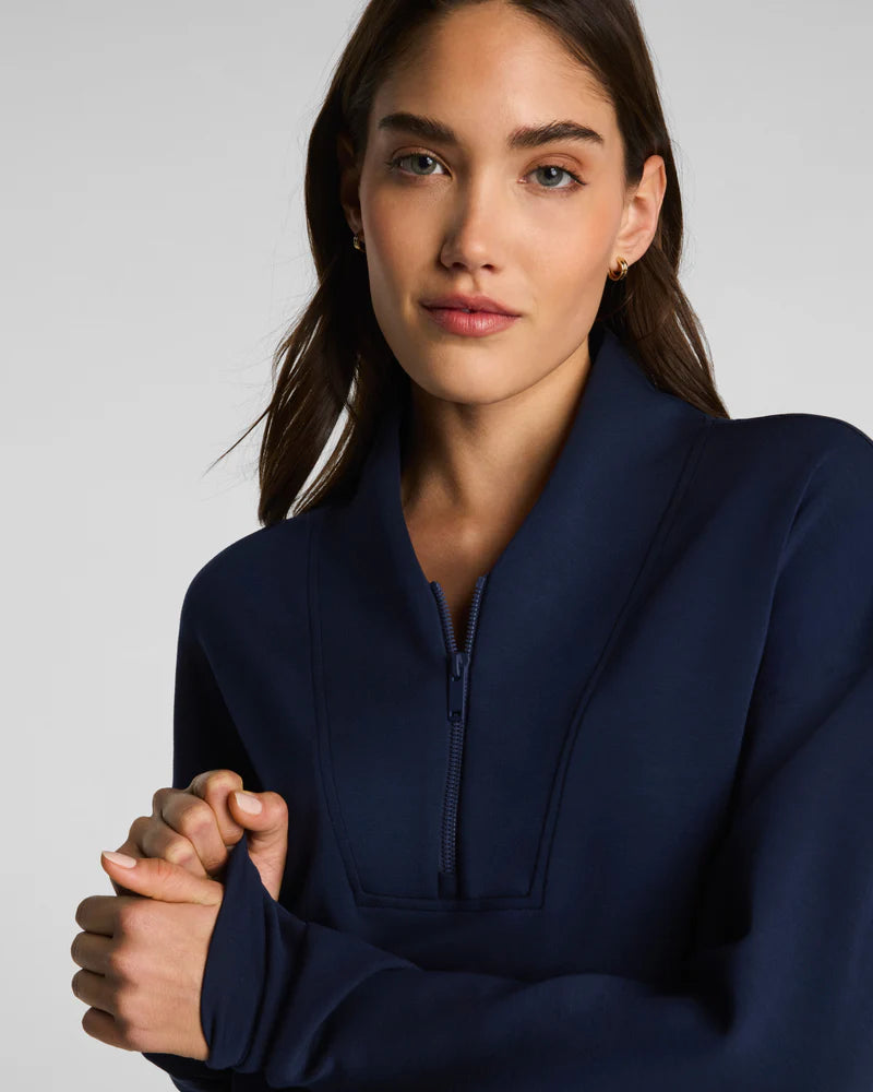 Shawl Collar Half Zip