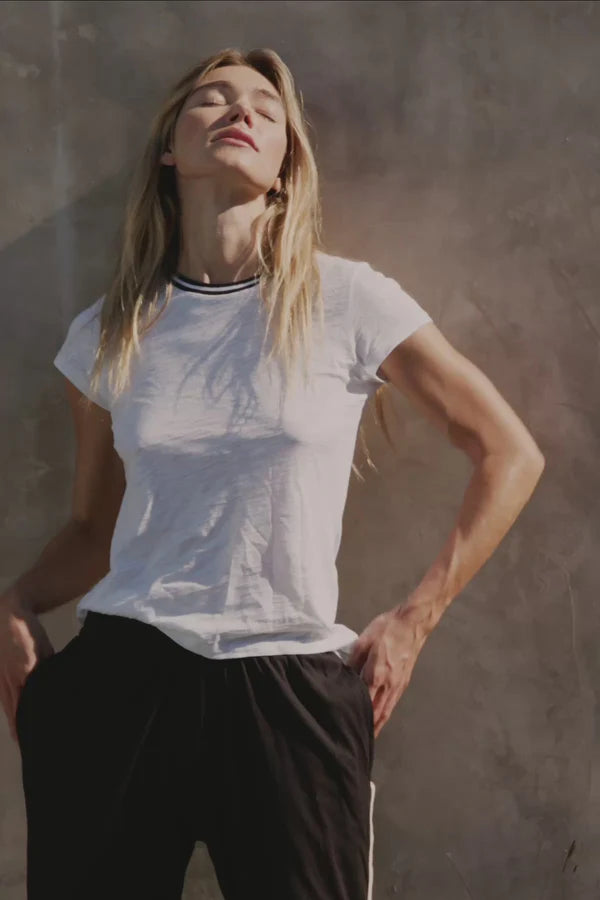 Tipped Ringer Tee