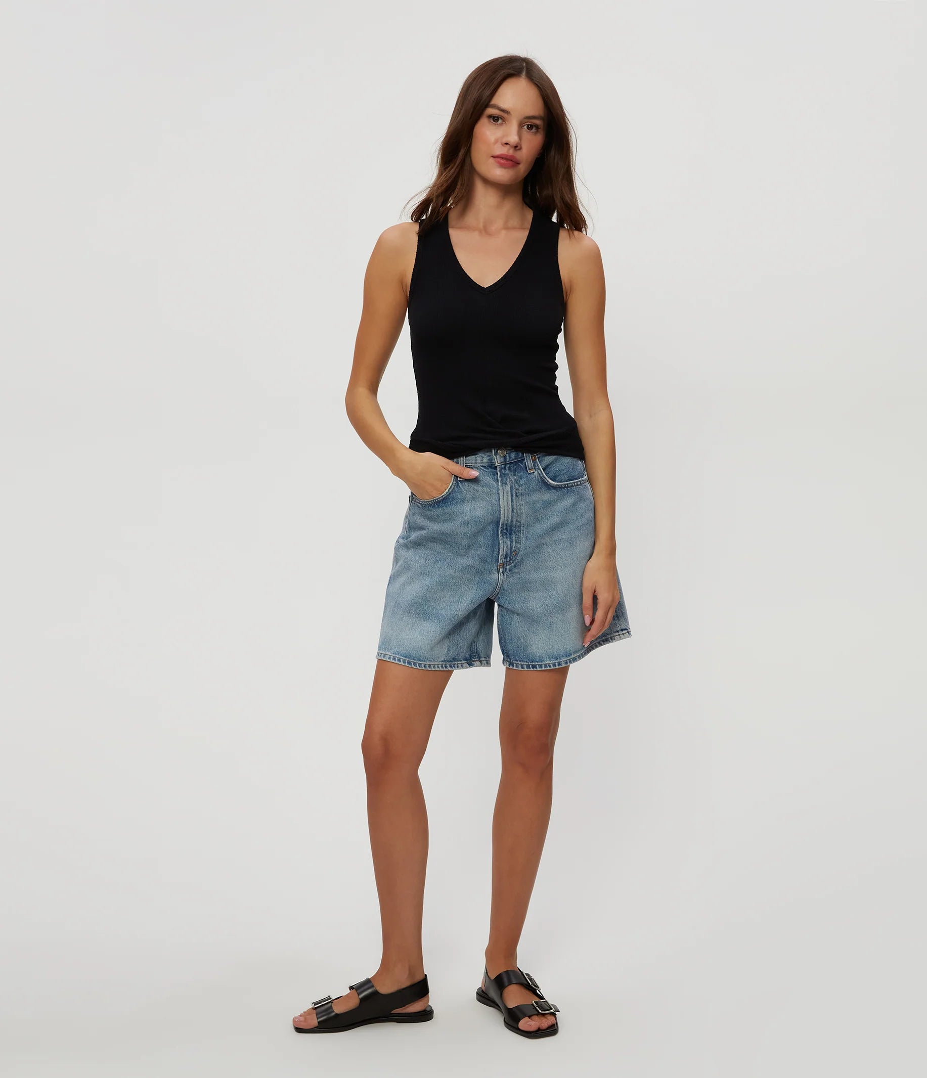 Maggie Wrap Crop Tank