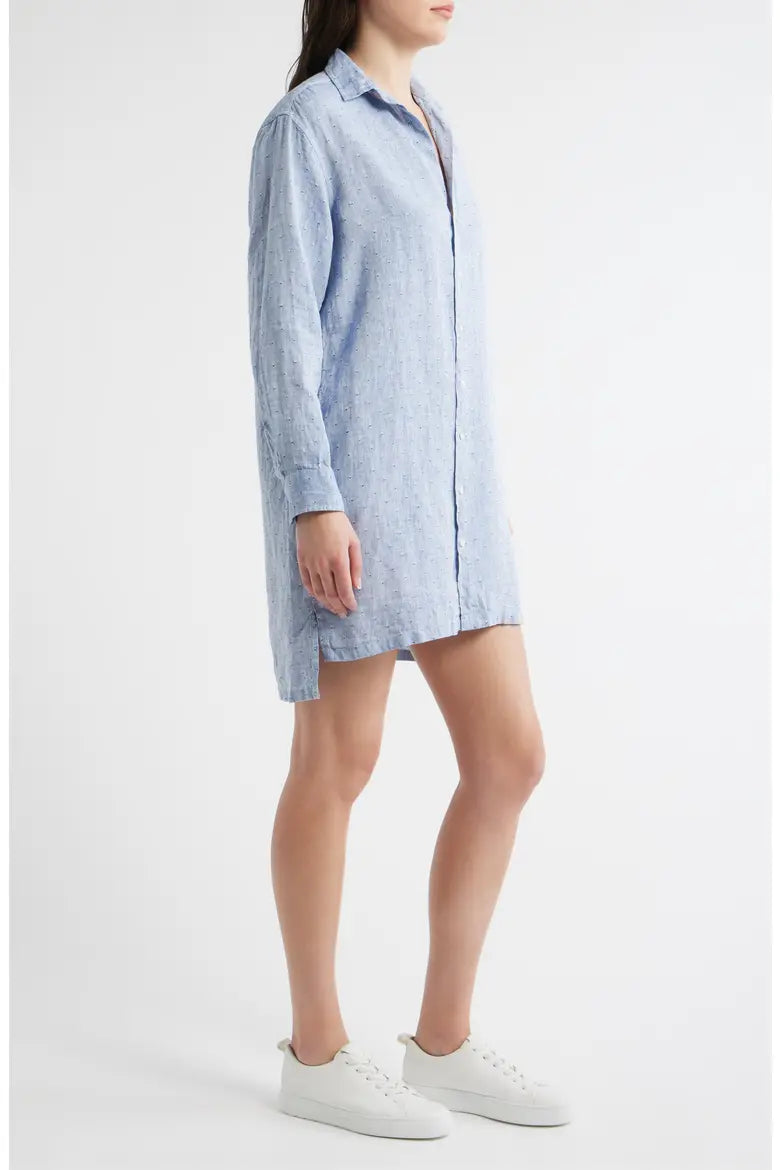 Hunter Step-Hem Shirtdress