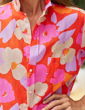 Load image into Gallery viewer, Eileen Relaxed Button Up Shirt Floral

