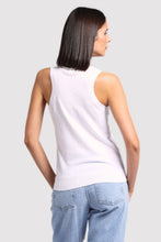 Load image into Gallery viewer, Cotton Cashmere Jewel Neck Tank
