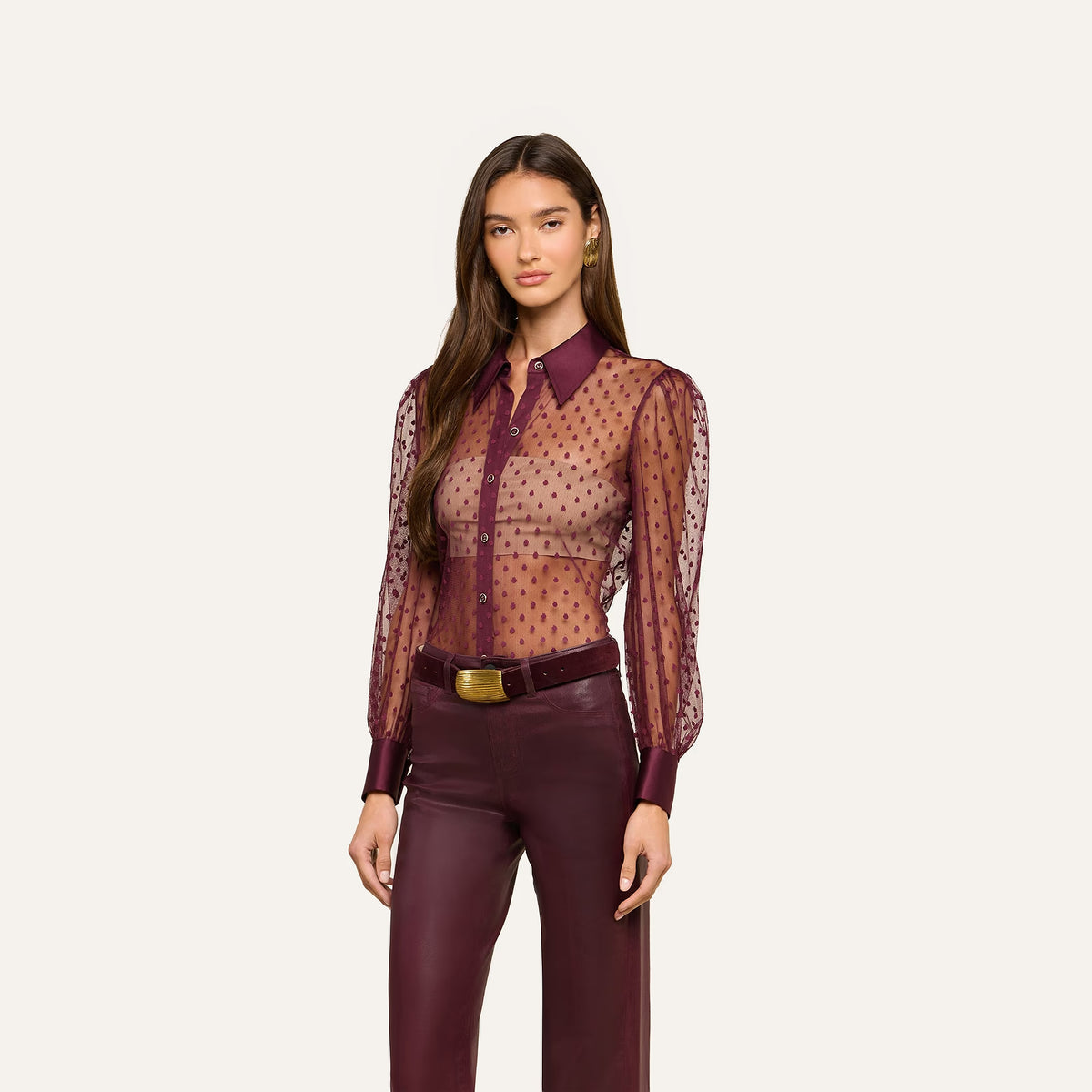 Sophie Swiss Dot Blouse