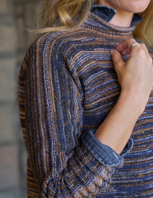 Monterey Rolled Funnel Neck Sweater