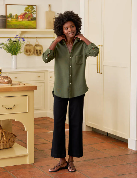 Eileen Sweatshirt Button-Up