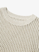 Load image into Gallery viewer, Linen Open-Knit Vest
