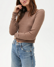 Load image into Gallery viewer, Palmer Long Sleeve Cropped Tee
