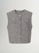 Load image into Gallery viewer, Tweed Knit Vest
