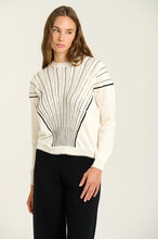 Load image into Gallery viewer, Radial Knit Sweater
