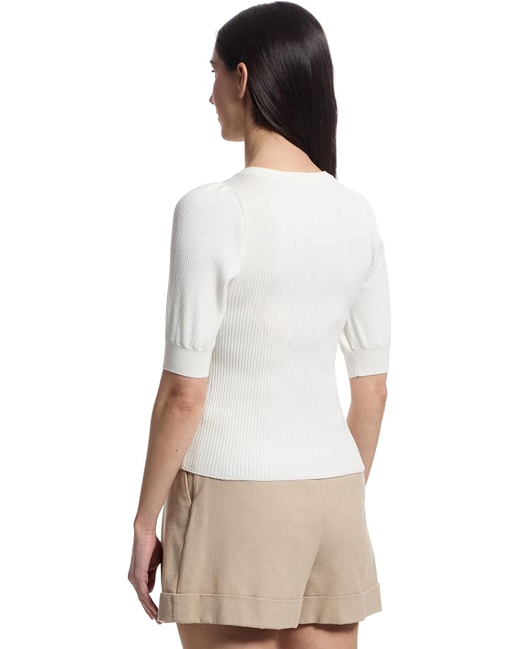 Elbow Sleeve Henley Sweater