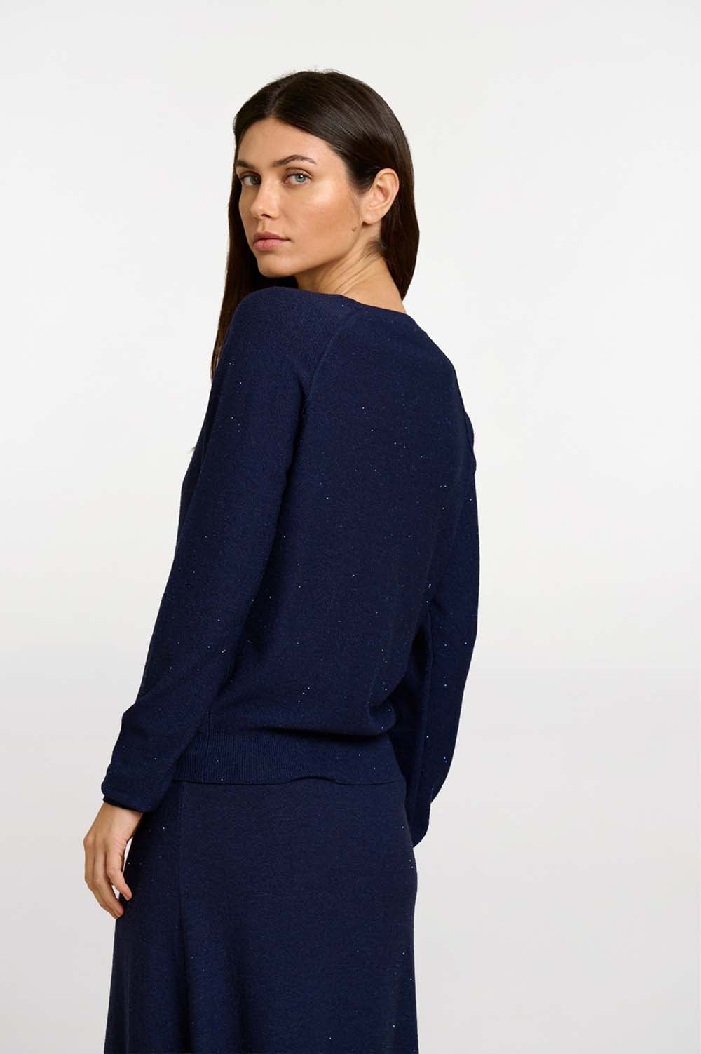Sequin Knit Sweater