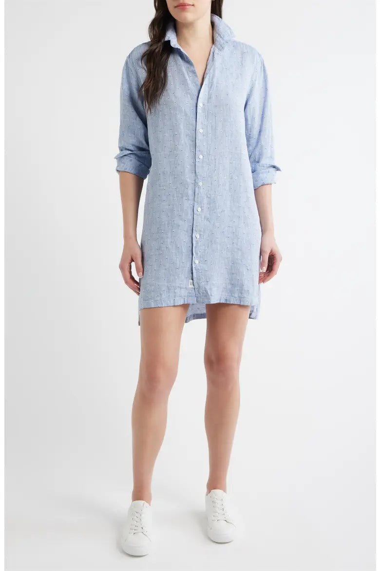 Hunter Step-Hem Shirtdress