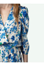 Load image into Gallery viewer, Ruz Crepe Garden Flowers Dress
