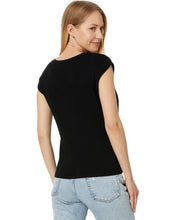 Load image into Gallery viewer, Tati V-Neck Power Shoulder Top
