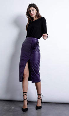 Angel Leather Skirt