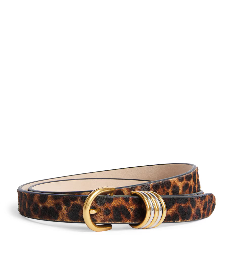 Sasha Calf Hair Belt