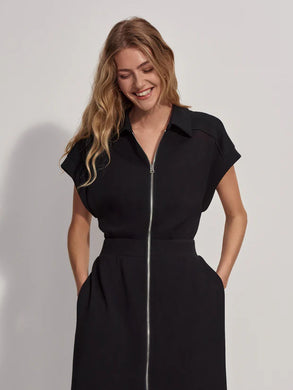 Louisa Zip Through Dress