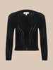 Irvin Pointelle Knit Cardigan