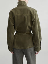 Load image into Gallery viewer, Shiloh Raglan Sleeve Denim Jacket
