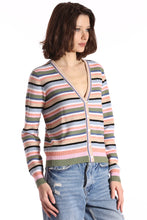 Load image into Gallery viewer, Weekend Texture Stripe Cardigan
