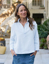 Load image into Gallery viewer, Gabi Linen Popover Shirt
