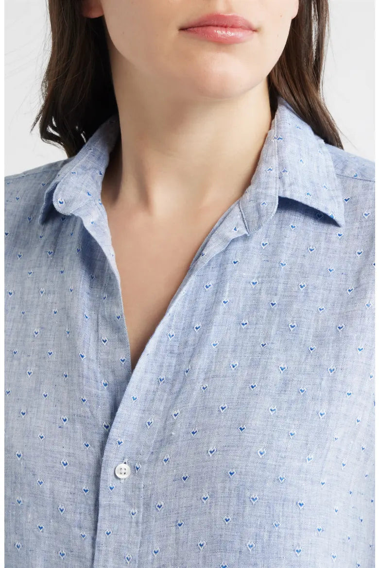 Hunter Step-Hem Shirtdress