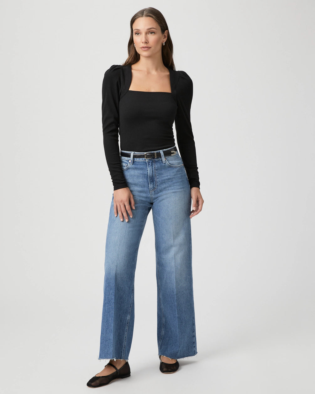 Anessa Raw Hem Jeans