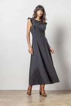 Load image into Gallery viewer, Flounce Trim Maxi Dress
