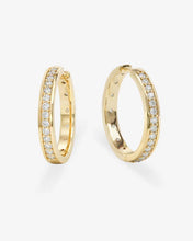 Load image into Gallery viewer, Ashley Infinity Reversible Hoop 1'
