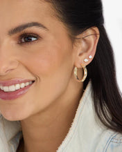 Load image into Gallery viewer, Ashley Infinity Reversible Hoop 1'
